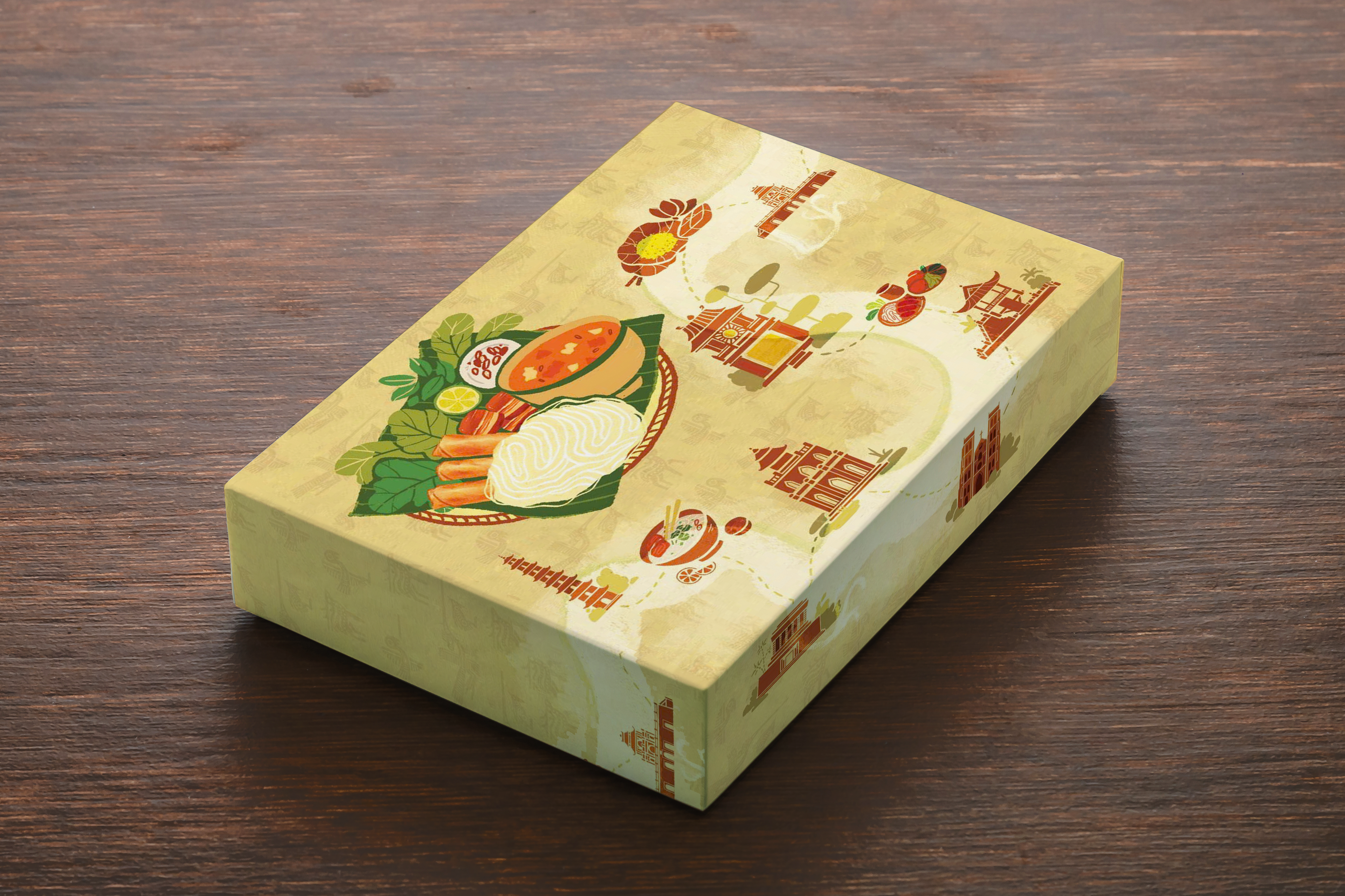 Snack Box - Light Yellow