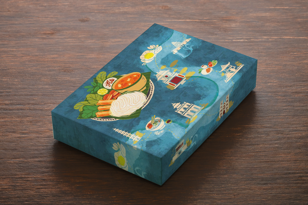 Snack Box - Black Blue